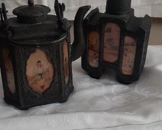 Chinese Pewter Tea Set 