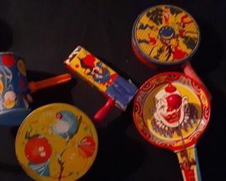 Vintage Noise Makers