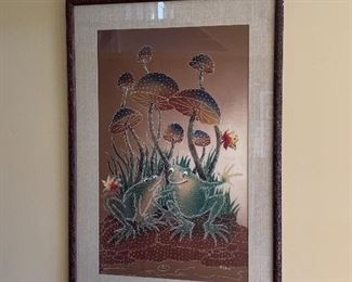 Living Room 
Framed artwork 