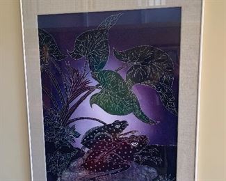 Living Room 
Framed artwork 