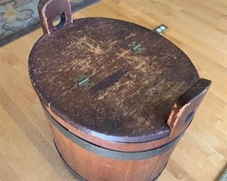 Living Room 
Barrel signed