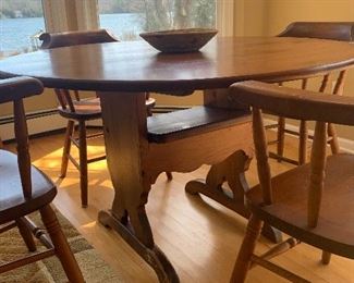 Living Room 
Conant Ball Furniture captain chairs