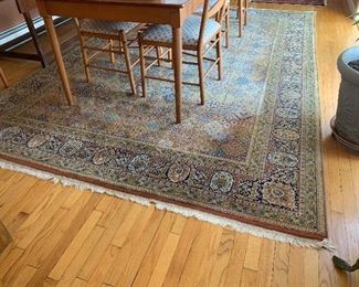 Dining Room 
Large wool rug