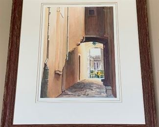 Primary Bedroom 
Watercolor by Elkins ‘07