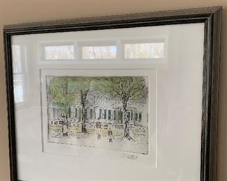 Primary Bedroom 
Artwork by Sylvia Settel 