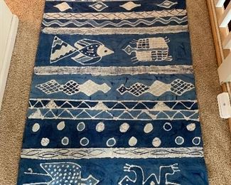 Upstairs Hallway 
Wall hanging/tapestry 