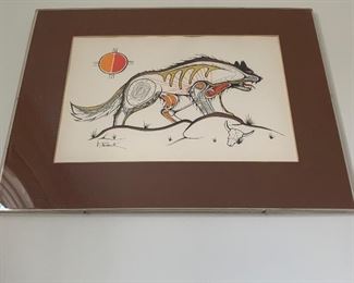 Bedroom One 
Artwork by M. Panamick