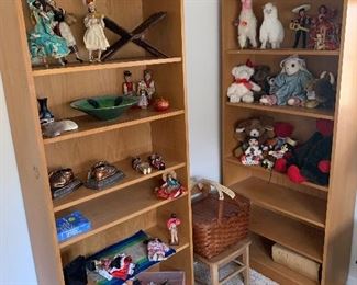 Bedroom Three 
Bookcases, dolls, & misc