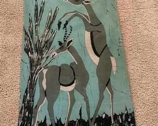 Upstairs Hallway 
Wall hanging 