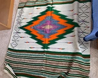 Upstairs Hallway 
Southwest wool area rug