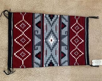 Upstairs Hallway 
Small wool runner 