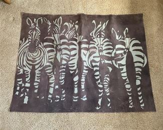 Upstairs Hallway 
Wall hanging-Kenya Tanzania 