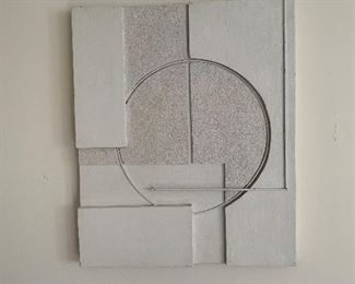 Bedroom Four 
Mixed media artwork by Sylvia Settel 