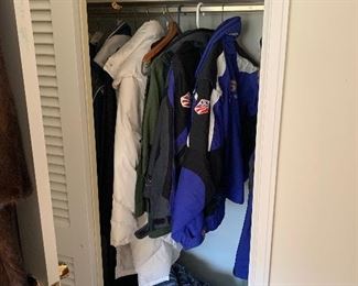 Bedroom Four 
Ski coats, kenmore sewing machine