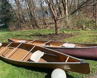 Outside 
Kevlar 49 We no nah canoe & Oscoda canoe 