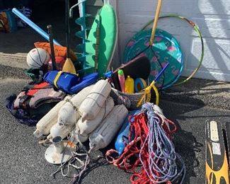 Outside 
Buoys & misc.