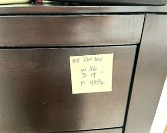 Liberty Furniture Tall Boy $400