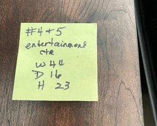 Entertainment Center NIB $110