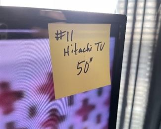 Hitachi 50" $100