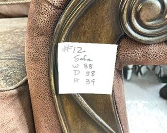 Beautiful Sofa $400 (matching loveseat available)