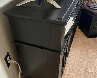 Entertainment Center with fireplace $300