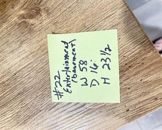 Light Entertainment Center $80