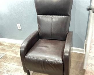 Leather Recliner $300