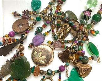 NANCE LOPEZ Lux Handmade Treasure Amulet Necklace
