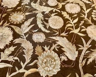 "New Moon" Wool Rug - 4 x 7