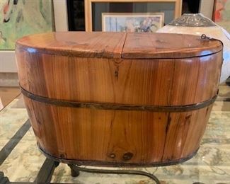 Beautiful Wooden Vessel - Vintage