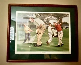 "Arnold Palmer, the King in Augusta"