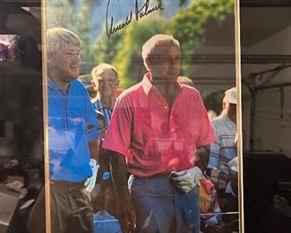 Signed Arnold Palmer Picture