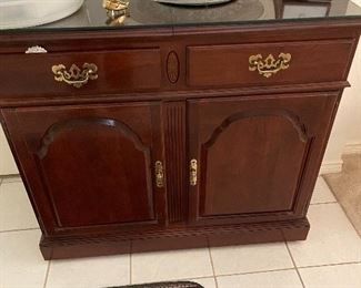 Ethan Allen Georgian court cabinet 