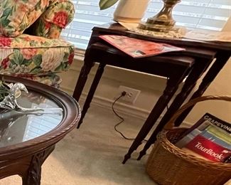 Bombay stacking tables 