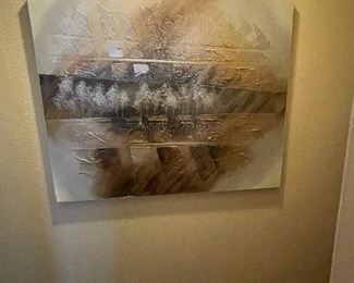 hidden forest on canvas