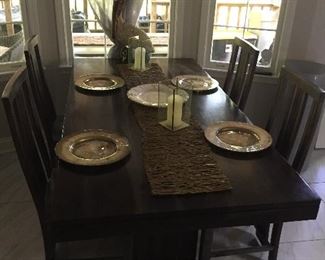 Kitchen table and chairs.