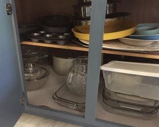 Bakeware and casserole dishes. Picnic and barbeque season is here. Be ready to bring that cobbler to the show!