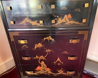 48" high x 38" wide x 20" deep