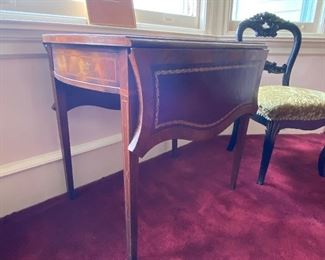 28" high x 32" wide x 20" deep as shown (12" drop down panel on each side)