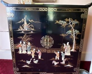 41" high x 40" wide x 18" deep