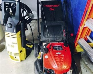 TroyBilt XP Lawnmower, Rear Wheel Drive, Electric Start, With Lawn Bag! 