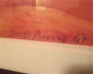 Diego Rivera Framed Print