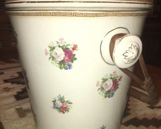 Antique English Porcelain Child's Potty--Pretty & Cute!