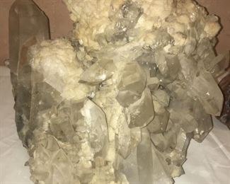 Large (40 lbs.?) Crystal? Quartz? Cool! Pics can't capture its awesomeness--come & see!