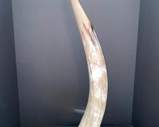 SS040 Steer Horn On Lucite Base