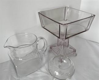 SS076 Antique Cut Glass Lot