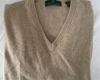 SS080 Mens Embassy Row Two Ply Cashmere Sweater NEW