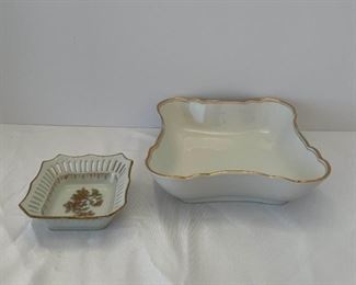 SS093 W Bavaria 6010 And Occupied Japan Trinket Dish