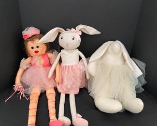 SS097 3 Pc Lot Of Whimsical Ballerinas