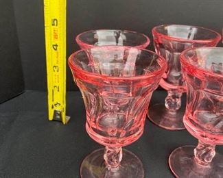 SS103 Pink Glassware Lot